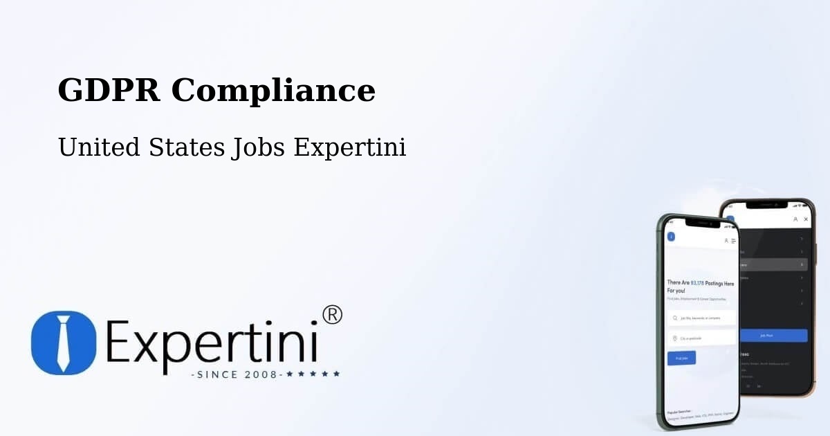 GDPR Compliance - United States Jobs Expertini